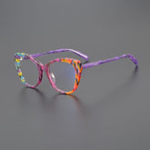 Nidaly Acetate Cat Eye Glasses Frame Cat Eye Frames Southood Purple